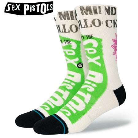 STANCE x SEX PISTOLS　ソックス　"BOLLOCKS"　(Off White)