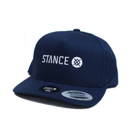 STANCE キャップ ICON SNAPBACK HAT ネイビー 商品画像