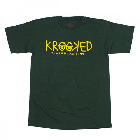 KROOKED　Tシャツ　"KROOKED EYES TEE"　(Forest Green)