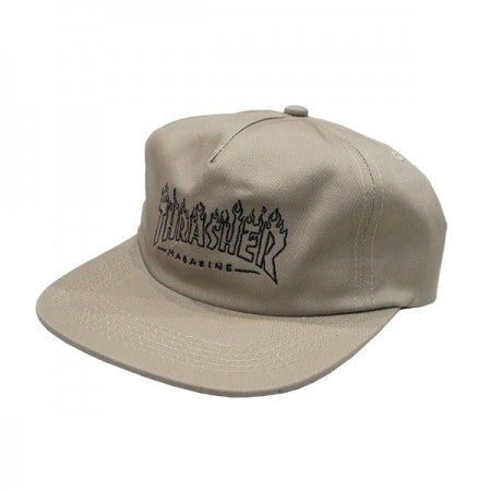 THRASHER　キャップ　"WITCH SNAPBACK CAP"　(Tan)