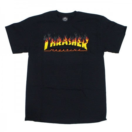 THRASHER　Tシャツ　"BBQ S/S TEE"　(Black)