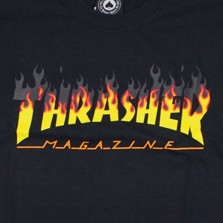 THRASHER　Tシャツ　"BBQ S/S TEE"　(Black)