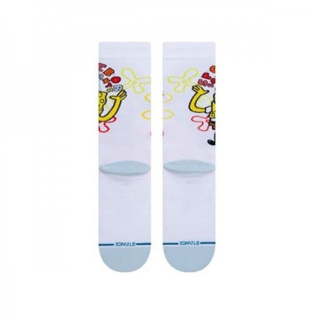 STANCExSPONGE BOB　ソックス　"IMAGINATION BOB"　(White)