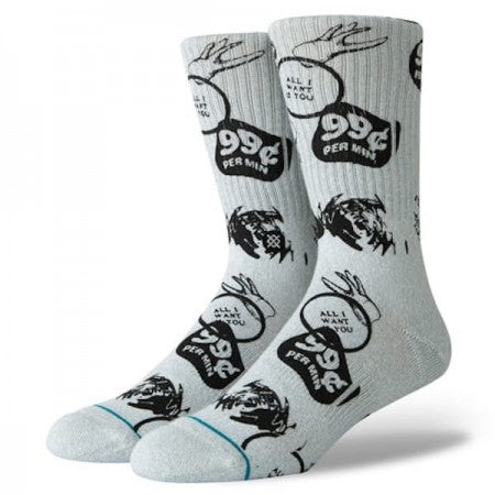 STANCE　ソックス　"ALL I WANT IS YOU"　(Gray)