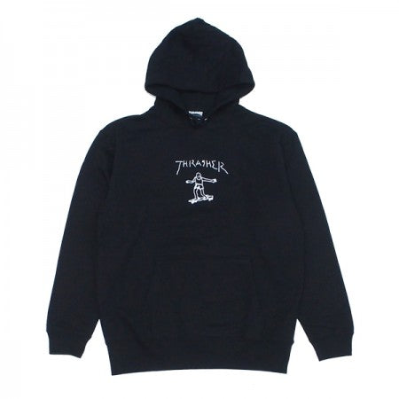 THRASHER　パーカ　"GONZ PARKA(Pile)"　(Black)