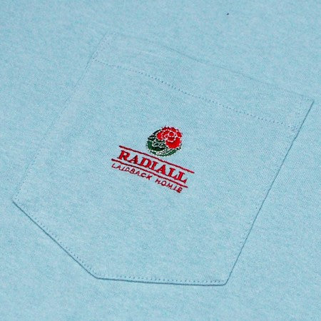 RADIALL　L/STシャツ　"ROSE BOWL CREW NECK T-SHIRT L/S"　(Mint Green)
