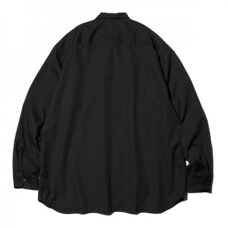 RADIALL　L/Sシャツ　"COIL OPEN COLLARED SHIRT L/S"　(Black)