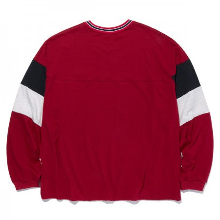 RADIALL　L/STシャツ　"CUTLASS CREW NECK T-SHIRT L/S"　(Red)