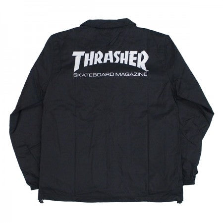 THRASHER　コーチジャケット　"MAG COACH JKT"　(Black)