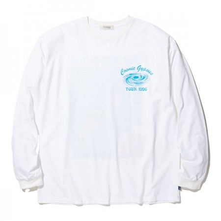 RADIALL　L/STシャツ　"COSMIC GYPSIES CREW NECK T-SHIRT L/S"　(White)