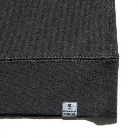 ROARK REVIVAL　L/STシャツ　"LOGO 9.3oz H/W L/S POCKET TEE"　(Black)