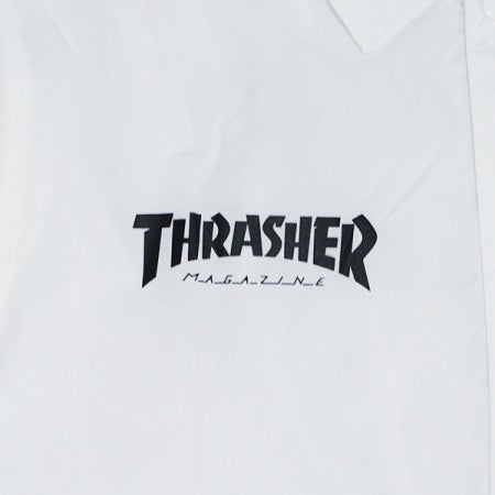 THRASHER×PEANUTS　コラボコーチジャケット　"THR17PNV3-02DS"　Wht