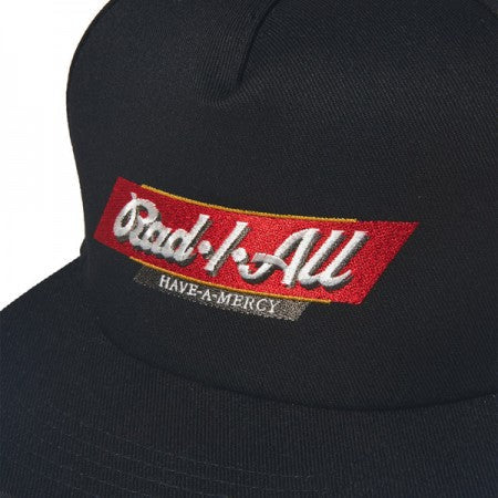 RADIALL　キャップ　"HARVEST TRUCKER CAP"　(Black)