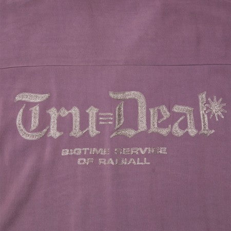 RADIALL　L/Sシャツ　"TRUE DEAL OPEN COLLARED SHIRT L/S"　(Purple Haze)