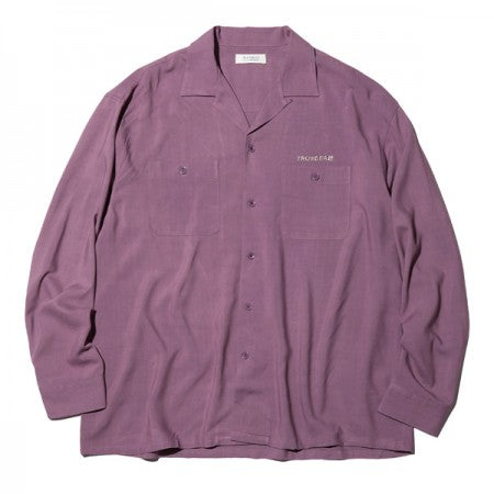 RADIALL　L/Sシャツ　"TRUE DEAL OPEN COLLARED SHIRT L/S"　(Purple Haze)
