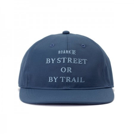 ROARK REVIVAL　キャップ　"BY STREET or BY TRAIL AGING 6PANEL CAP - MID HEIGHT"　(Navy)