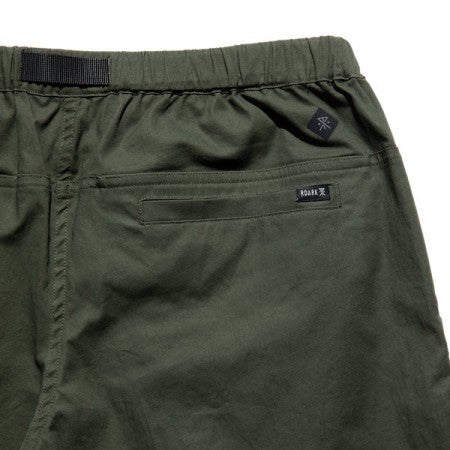 ROARK REVIVAL　パンツ　"TRAVEL PANTS 2.0 LINEN LIKE ST - RELAX TAPERED FIT"　(Army)