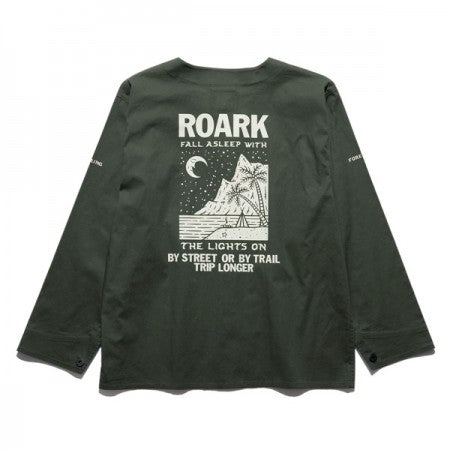 ROARK REVIVAL　ジャケット　"NATURAL LIGHT ENGINEER SHIRTS JACKET"　(Army)