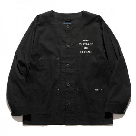 ROARK REVIVAL　ジャケット　"BY STREET or BY TRAIL ENGINEER SHIRTS JACKET"　(Black)