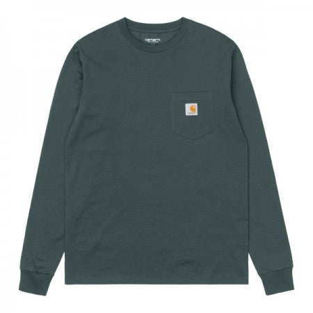 Carhartt WIP　L/STシャツ　"L/S POCKET T-SHIRT"　(Hemlock Green)