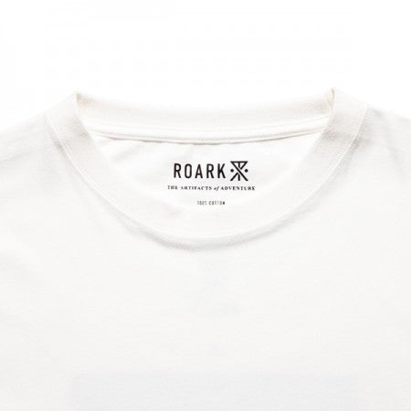 ★30%OFF★ ROARK REVIVAL　L/STシャツ　"BY STREET  L/S TEE"　(White)