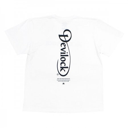 Devilock　Tシャツ　"ベクトル&ダイムラー TEE"　(White)