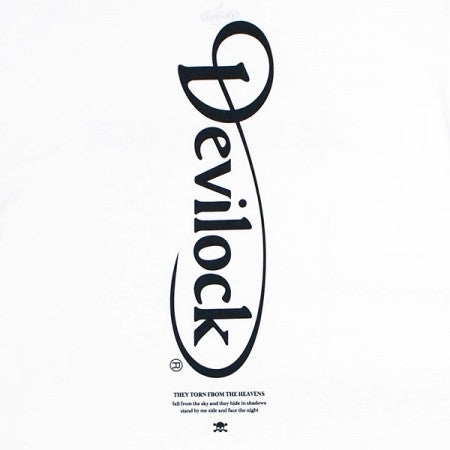 Devilock　Tシャツ　"ベクトル&ダイムラー TEE"　(White)