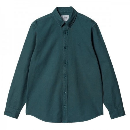 Carhartt WIP　L/Sシャツ　“L/S BOLTON SHIRT"　(Botanic garment dyed)