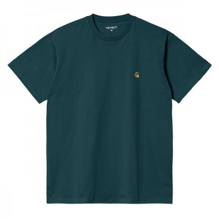 Carhartt WIP　Tシャツ　"S/S CHASE T-SHIRT"　(Botanic / Gold)
