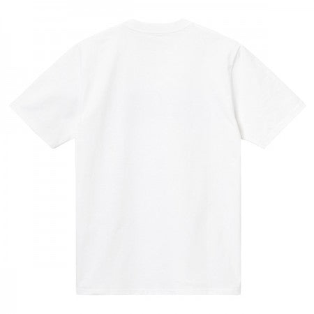 Carhartt WIP　Tシャツ　"S/S UNIVERSITY T-SHIRT"　(White / Black)