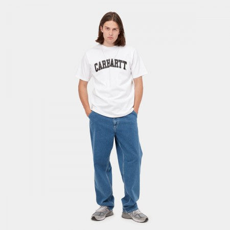 Carhartt WIP　Tシャツ　"S/S UNIVERSITY T-SHIRT"　(White / Black)