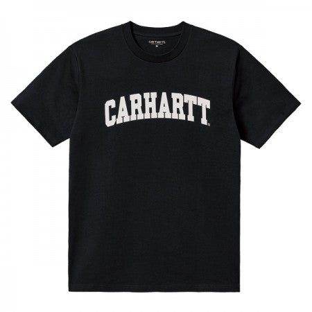 Carhartt WIP　Tシャツ　"S/S UNIVERSITY T-SHIRT"　(Black / White)
