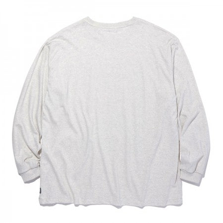 RADIALL　L/STシャツ　"HEDONISM CREW NECK T-SHIRT L/S"　(Oatmeal)