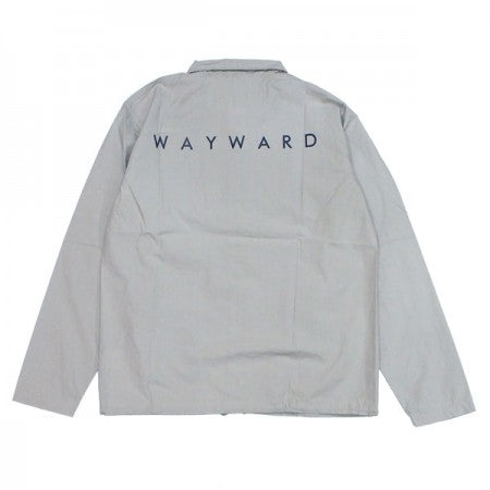 ROARK REVIVAL　ジャケット　""WAYWARD" WASHED COTTON COACHES JACKET"　(Lt. Gray)