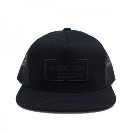 BRIXTON　メッシュキャップ　"PALMER PROPER MP MESH CAP"　(Black / Black)