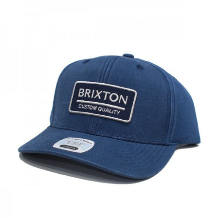 BRIXTON　キャップ　"PALMER PROPER X MP SNAPBACK CAP"　(Pacific Blue)