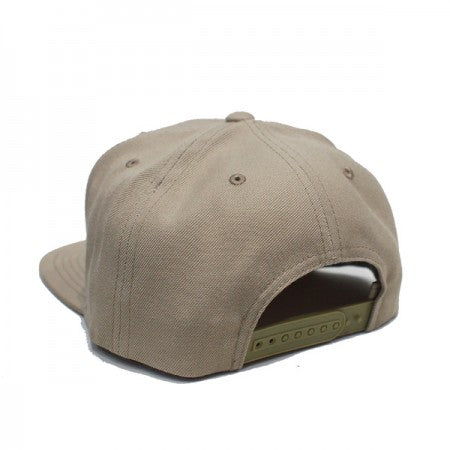 BRIXTON　キャップ　"ALPHA SQUARE MP SNAPBACK CAP"　(Sand)