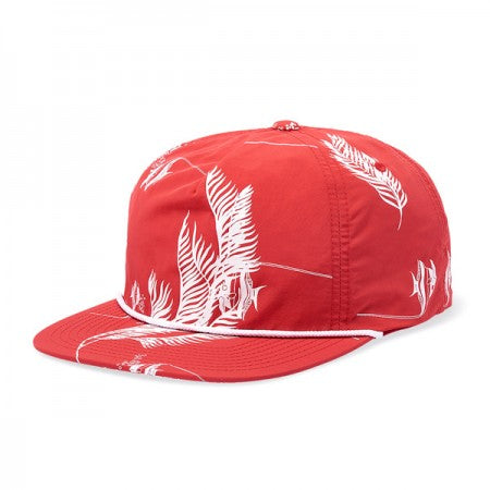 BRIXTON　キャップ　"HENSHAW MP SNAPBACK CAP"　(Aloha Red)