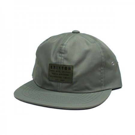 BRIXTON　キャップ　"VINTAGE NYLON MP CAP"　(Olive Surplus)