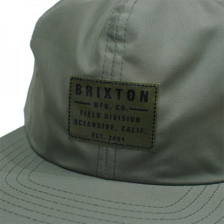 BRIXTON　キャップ　"VINTAGE NYLON MP CAP"　(Olive Surplus)