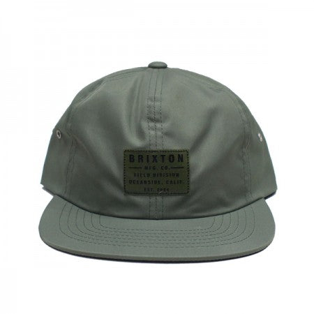 BRIXTON　キャップ　"VINTAGE NYLON MP CAP"　(Olive Surplus)