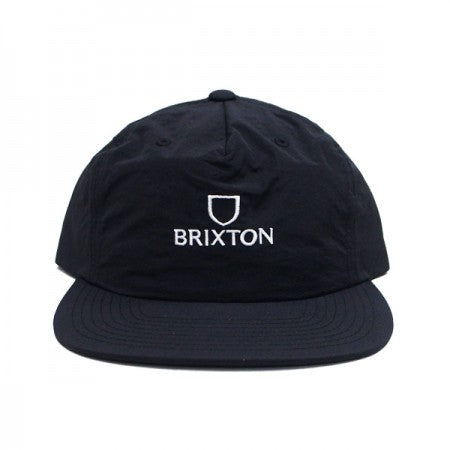 BRIXTON　キャップ　"ALPHA MP SNAPBACK CAP"　(Black / White)