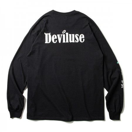 Deviluse　L/STシャツ　"GHOST L/S TEE"　(Black)