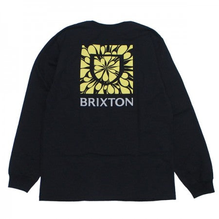 BRIXTON　L/STシャツ　"BETA PSYC L/S STANDARD TEE"　(Black)