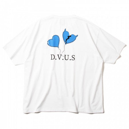 Deviluse　Tシャツ　"BALLOON BIG TEE"　(White)