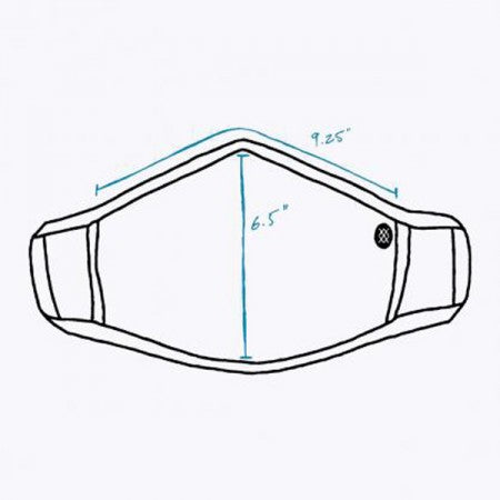 STANCE　マスク　"DRAKE MASK"　(Charcoal)