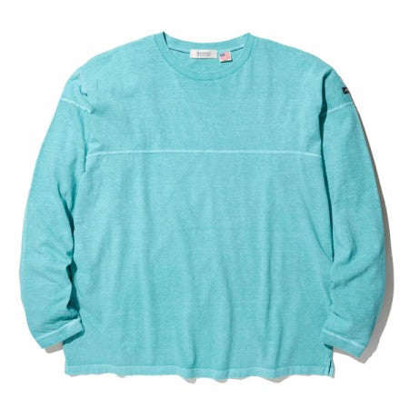 RADIALL　L/STシャツ　"EL CAMINO CREW NECK T-SHIRT L/S"　(Turquoise Blue)