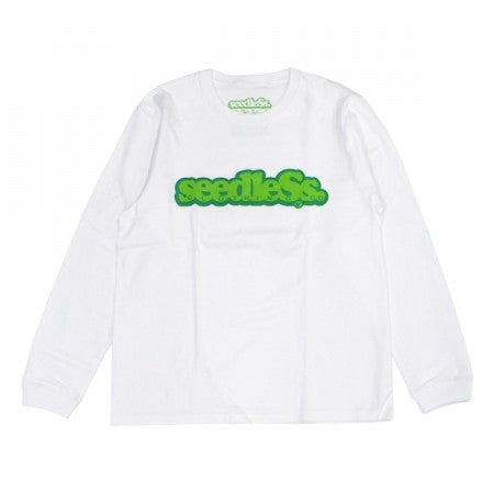 seedleSs　L/S Tシャツ　"COOP REGULAR L/S TEE"　(White)