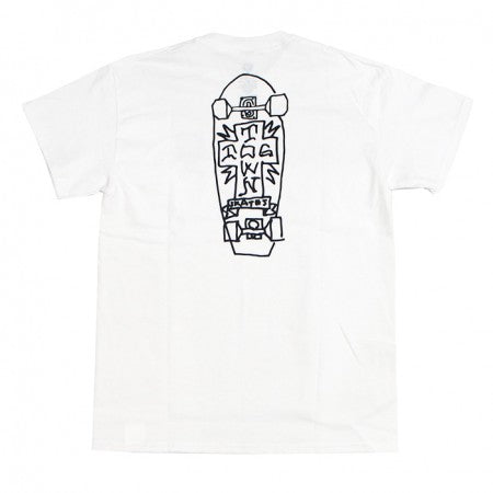 ★30%OFF★ DOGTOWN　Tシャツ　"GONZ 2 TEE"　(White / Black)