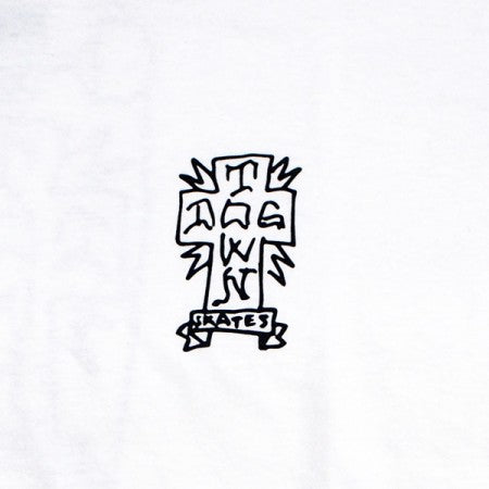 ★30%OFF★ DOGTOWN　Tシャツ　"GONZ 2 TEE"　(White / Black)